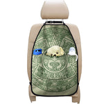 Green Maya Calendar Print Car Seat Organizers