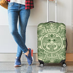 Green Maya Calendar Print Luggage Cover