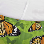 Green Monarch Butterfly Pattern Print Sofa Cover
