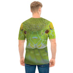 Green Pit Viper Print Men's T-Shirt