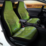 Green Pit Viper Print Universal Fit Car Seat Covers