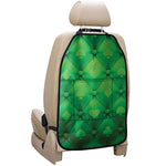 Green Playing Card Suits Pattern Print Car Seat Organizers