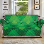 Green Playing Card Suits Pattern Print Sofa Protector