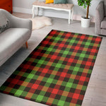 Green Red And Black Buffalo Plaid Print Area Rug