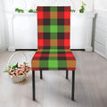 Green Red And Black Buffalo Plaid Print Dining Chair Slipcover