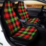 Green Red And Black Buffalo Plaid Print Universal Fit Car Seat Covers