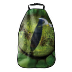 Green Snake Eye Print Car Seat Organizers