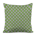 Green Soccer Ball Pattern Print Pillow Cover