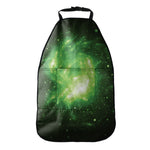 Green Sparkle Galaxy Print Car Seat Organizers