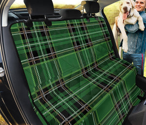 Green Stewart Tartan Pattern Print Pet Car Back Seat Cover