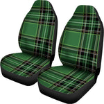 Green Stewart Tartan Pattern Print Universal Fit Car Seat Covers
