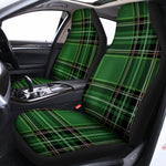 Green Stewart Tartan Pattern Print Universal Fit Car Seat Covers