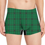 Green Stewart Tartan Print Men's Boxer Briefs