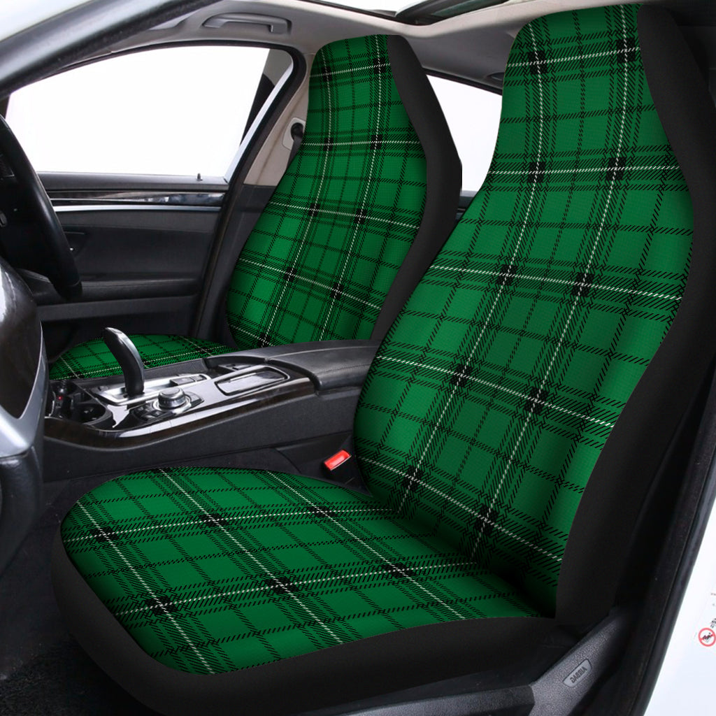 Green Stewart Tartan Print Universal Fit Car Seat Covers