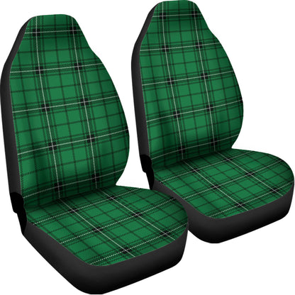 Green Stewart Tartan Print Universal Fit Car Seat Covers