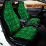 Green Tartan St. Patrick's Day Print Universal Fit Car Seat Covers