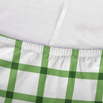 Green Tattersall Pattern Print Sofa Cover