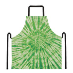 Green Tie Dye Print Apron
