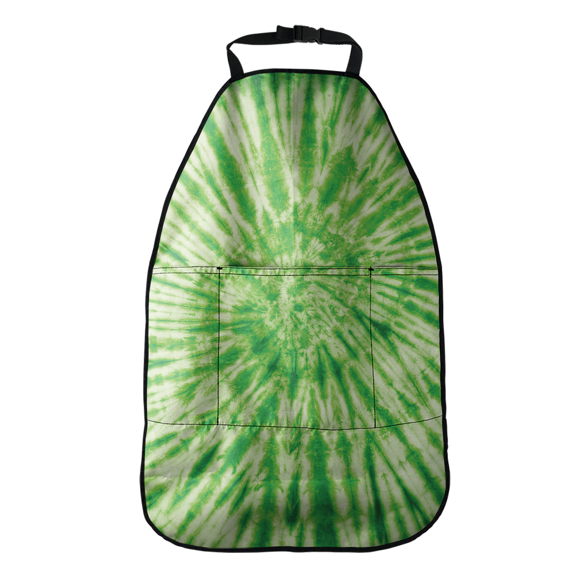 Green Tie Dye Print Car Seat Organizers