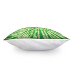 Green Tie Dye Print Pillow Cover