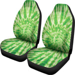 Green Tie Dye Print Universal Fit Car Seat Covers