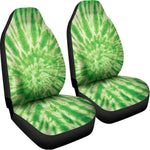 Green Tie Dye Print Universal Fit Car Seat Covers