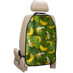 Green Tropical Banana Pattern Print Car Seat Organizers
