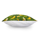 Green Tropical Banana Pattern Print Pillow Cover