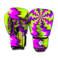 Green Vortex Moving Optical Illusion Boxing Gloves