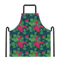 Green Walking Zombie Print Apron