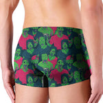 Green Walking Zombie Print Men's Boxer Briefs