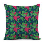 Green Walking Zombie Print Pillow Cover