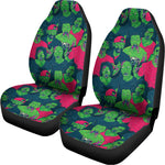 Green Walking Zombie Print Universal Fit Car Seat Covers