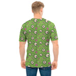 Green Zombie Pattern Print Men's T-Shirt