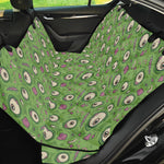 Green Zombie Pattern Print Pet Car Back Seat Cover