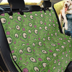 Green Zombie Pattern Print Pet Car Back Seat Cover