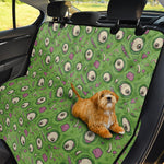 Green Zombie Pattern Print Pet Car Back Seat Cover