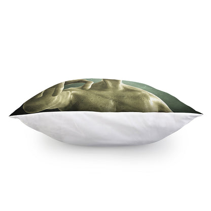 Grey Alien 3D Print Pillow Cover