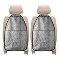 Grey And Black Mystical Wiccan Print Car Seat Organizers
