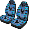 Grey And Blue Native Eagle Universal Fit Car Seat Covers GearFrost