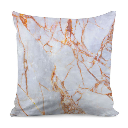 Grey Bronze Marble Print Pillow Cover