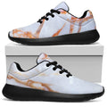 Grey Bronze Marble Print Walking Shoes