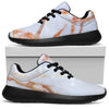 Grey Bronze Marble Print Sport Shoes GearFrost