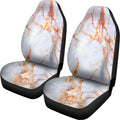 Grey Bronze Marble Print Universal Fit Car Seat Covers