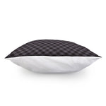 Grey Buffalo Plaid Pattern Print Pillow Cover