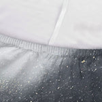 Grey Gold Liquid Marble Print Sofa Cover