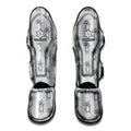Grey Koala Pattern Print Muay Thai Shin Guards