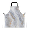 Grey Marble Print Apron