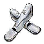 Grey Marble Print Muay Thai Shin Guard