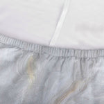 Grey Marble Print Sofa Cover